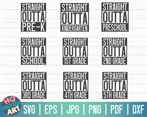 Download Free Straight Outta Commercial Use For Crafts