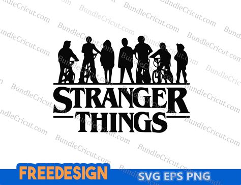 Download Free Stranger Things SVG Files For Crafts