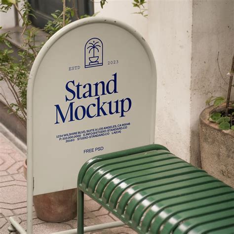 Download Free Street Stand Mockup PSD TIFF Files PSD Files