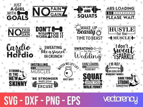 Download Free Strong Is The New Skinny Gym SVG Cut File Files DXF Files