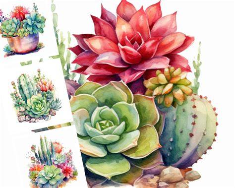 Download Free Succulent Bundle Commercial Use For Crafts