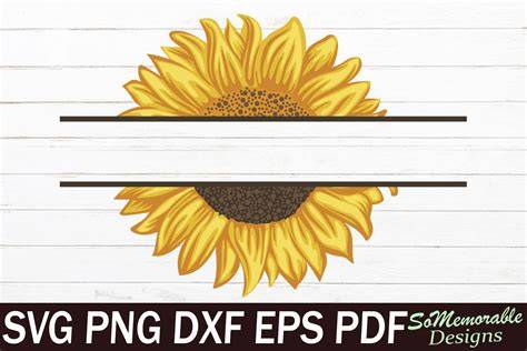 Download Free Summer Cocktail With Sunflowers Svg File For Crafts