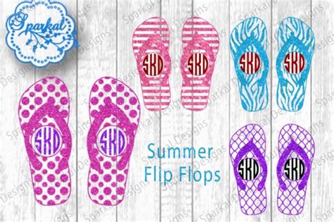 Download Free Summer Flip Flops - SVG/DXF Cutting Files Commercial Use DXF Files
