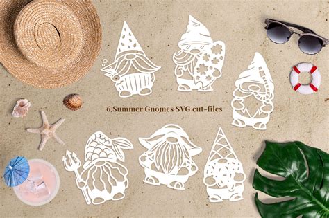 Download Free Summer Gnomes SVG Cut Files Files