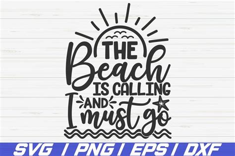 Download Free Summer Is Calling And I Must Go Cut Files