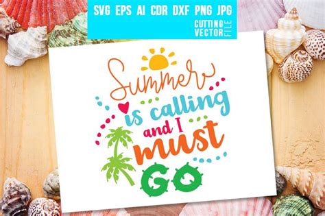 Download Free Summer Is Calling And I Must Go Files DXF Files