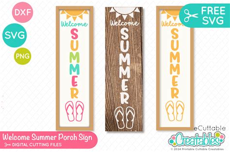 Download Free Summer Porch Sign Files