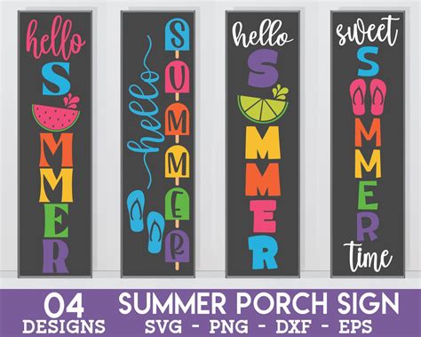 Download Free Summer Porch Sign SVG Commercial Use