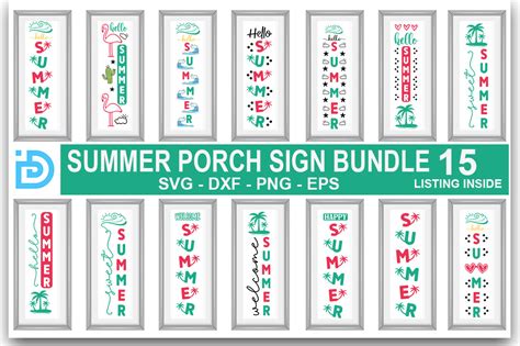 Download Free Summer Porch Sign SVG Crafts