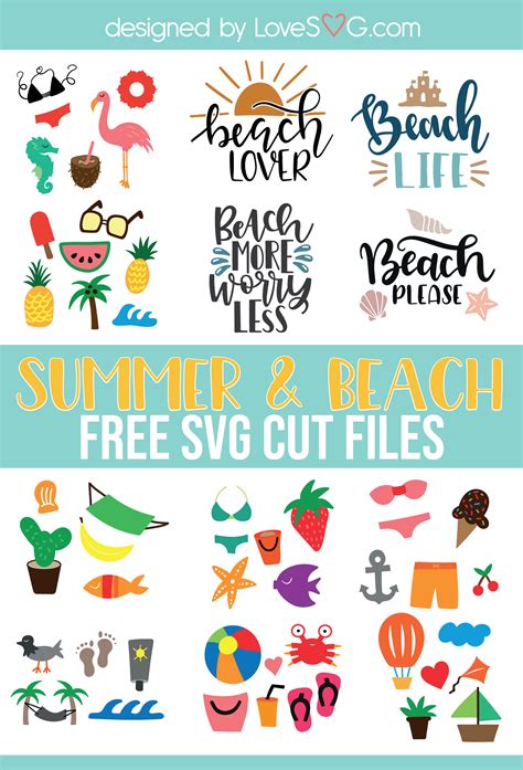Download Free Summer SVG Cut File Cut Files