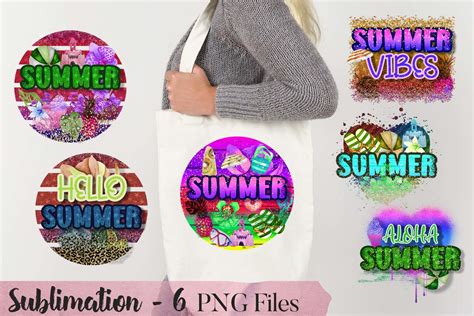 Download Free Summer Sublimation Bundle Commercial Use For Crafts