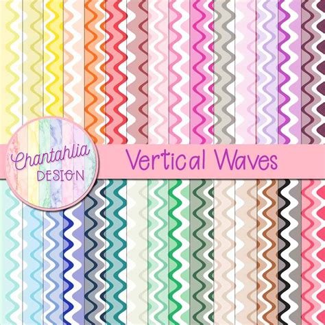 Download Free Summer Waves - Large Digital Papers Files