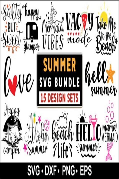Download Free Summer quotes bundle svg For Crafts