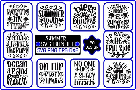 Download Free Summer svg bundle vol - 5 DXF Files
