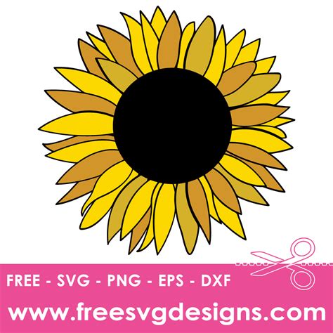 Download Free Sunflower Monogram Frame Files For Cricut