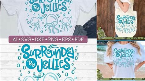 Download Free Surrounded By Jellies DXF Files