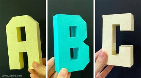 Unlock the Creative Power of Words with Free SVG 3D Letters!