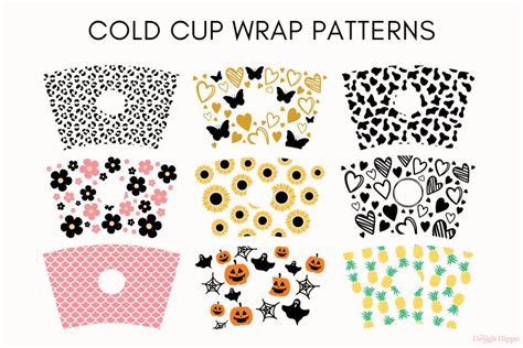 Fashion Your Cups with Free Svg Cup Wraps for a Stunning & Unique Look