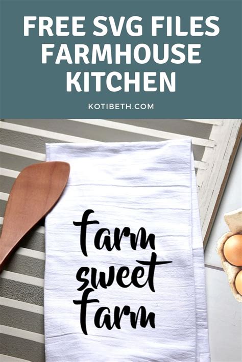 Transform Your Kitchen with Free SVG Files for Towels - Trendy Designs to Elevate Your Home