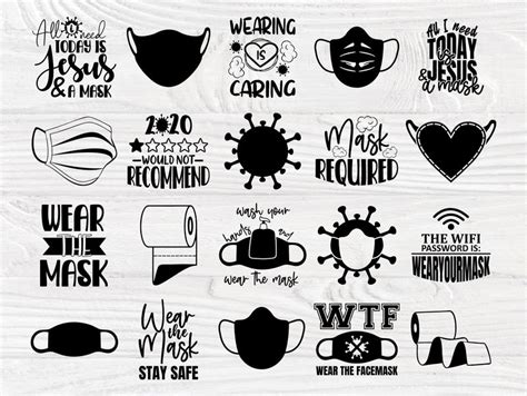 Unmask Your Creativity with Free SVG Sayings for Masks