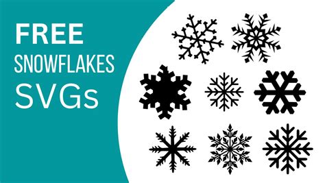 Unleash Your Winter Creativity with Stunning Free SVG Snowflakes