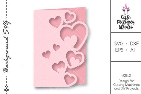 Spread Love with Free and Fabulous SVG Valentine Card Designs