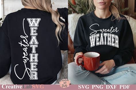 Download Free Sweater Weather DXF Files