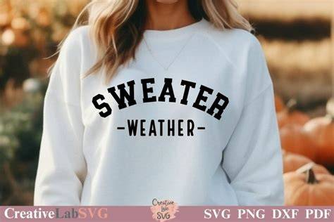 Download Free Sweater Weather SVG Cut Files