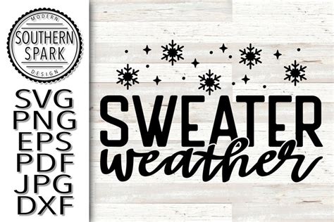 Download Free Sweater weather - winter SVG DXF Files