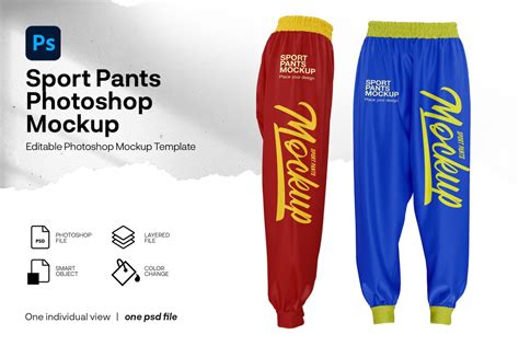 Download Free Sweatpants - Mockup Bundle PSD Templates TIFF Files