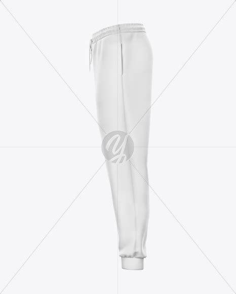 Download Free Sweatpants with Cord Mockup - Left Side View PSD Generator