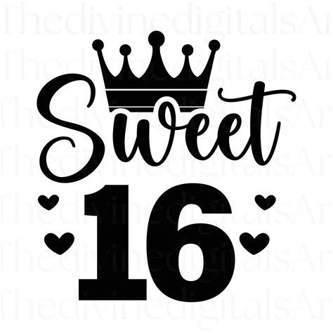 Unwrap the Magic of Your Sweet 16 with Free SVG Files - Indulge in Fun-filled Cuts and Designs!