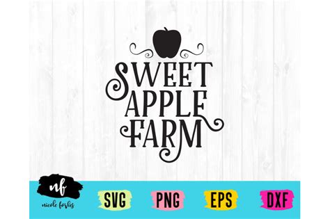 Download Free Sweet Apple Farm SVG Cut File Crafts
