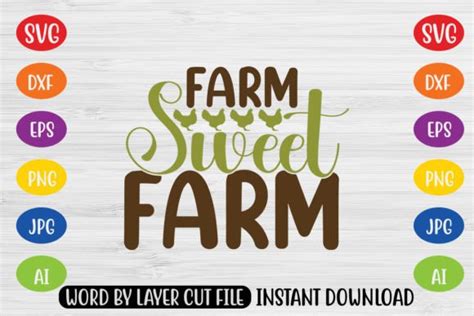Download Free Sweet Apple Farm SVG Cut File Files DXF Files