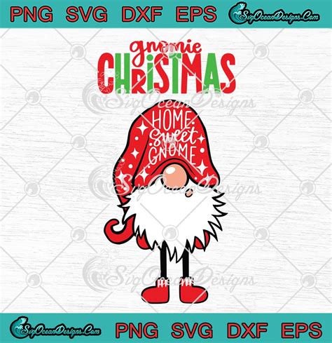 Download Free Sweet Home Gnome - SVG File, DXF File, For Cricut