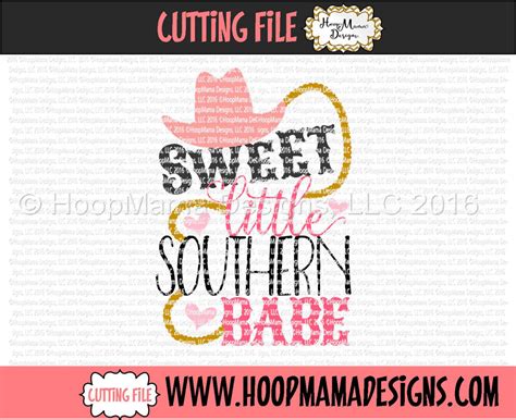 Download Free Sweet Little Southern Babe Cut Files