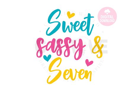 Download Free Sweet Sassy & Six SVG/DXF/EPS file for Cricut