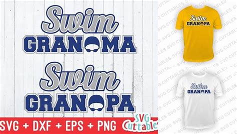 Download Free Swim Grandma Files For Crafts