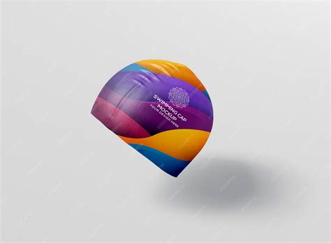 Download Free Swimming Cap Mockup PSD Generator