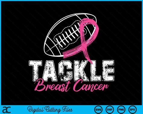 Download Free Tackle Breast Cancer Awareness Football Files
