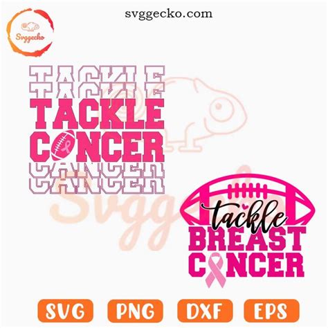 Download Free Tackle Breast Cancer Football DXF Files