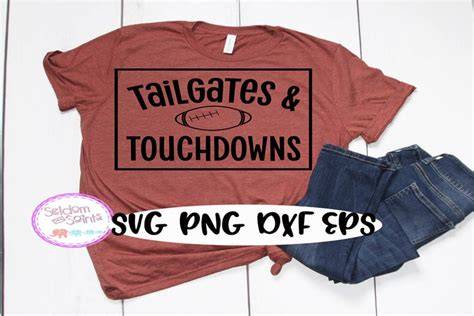 Download Free Tailgates and touchdowns SVG ,DXF ,EPS,PNG For Crafts