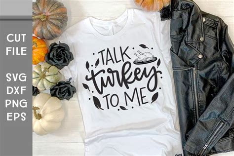 Download Free Talk Turkey To Me - Hand Lettered SVG Files
