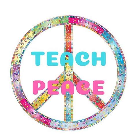 Download Free Teach Peace Files For Crafts