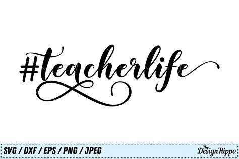Download Free Teacher Life SVG files Printable