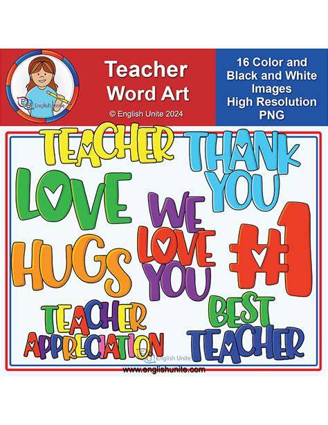 Download Free Teacher Word Art | Cut File For Crafts