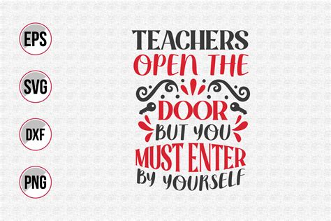 Download Free Teacher quotes typographic vector. For Crafts
