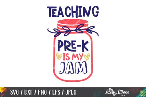 Download Free Teaching is my jam DXF Files