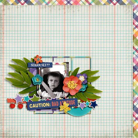 Download Free Teen Scene Digital Scrapbook Kit For Crafts
