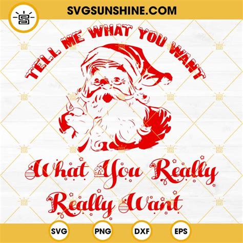Download Free Tell Me What You Want SVG Cut File DXF Files